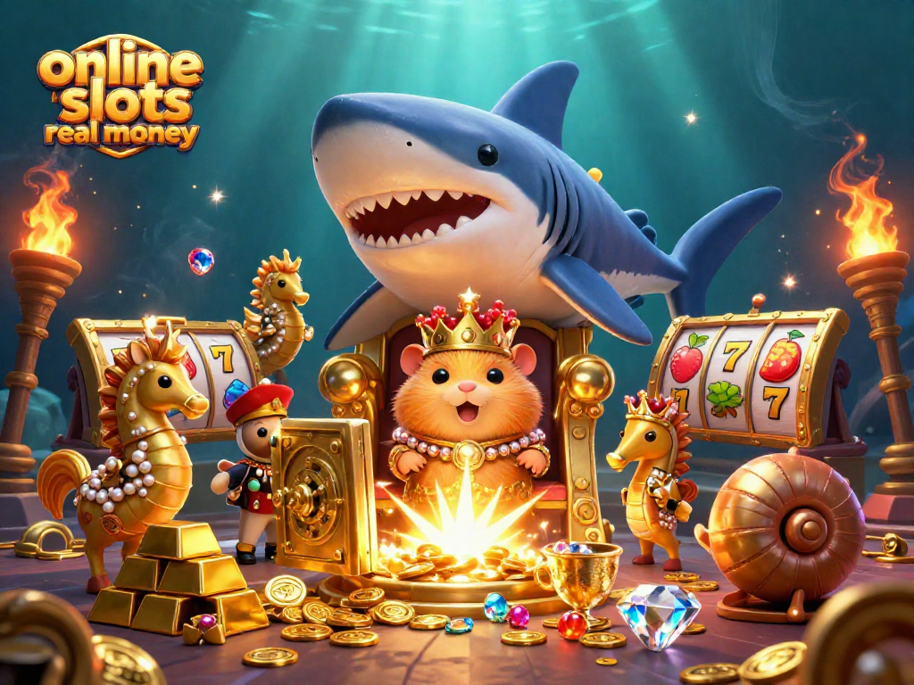 Experience the thrill of online slots real money with vibrant visuals and treasures.