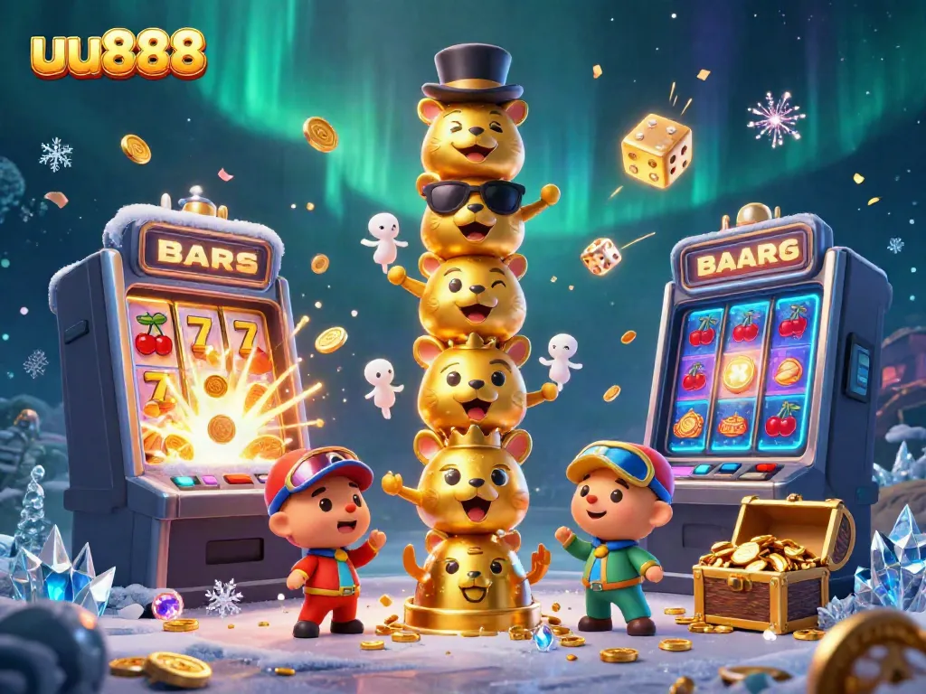 Engage with the thrilling world of uu888 slots featuring a vibrant casino atmosphere and jackpot excitement.
