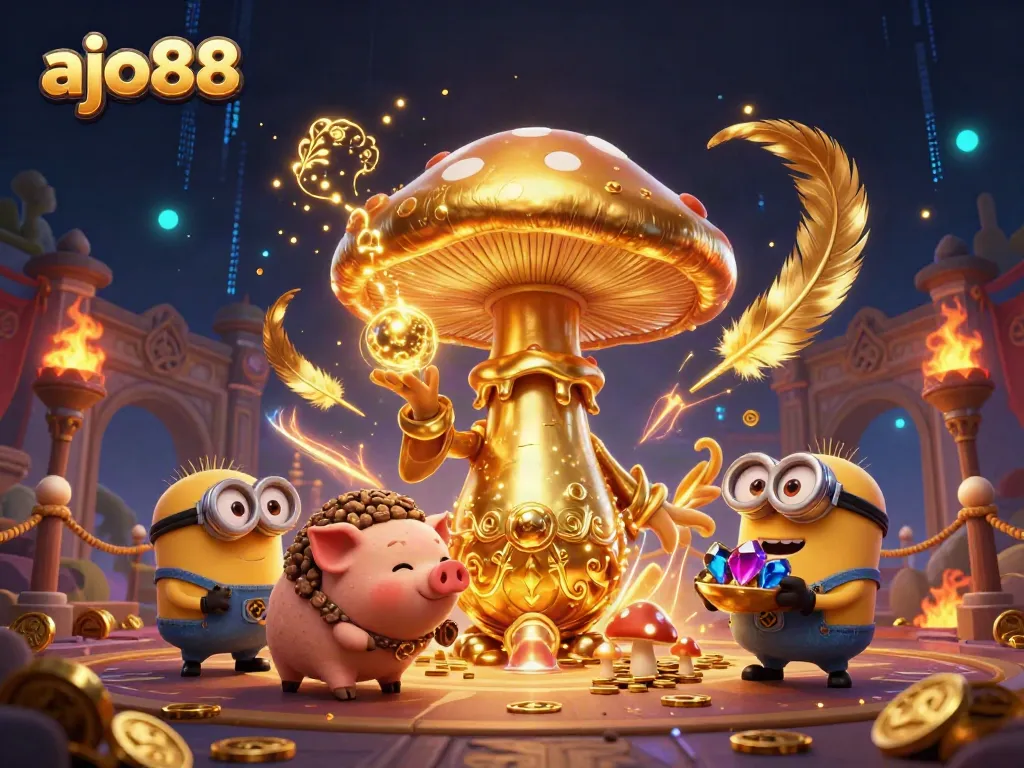 Slot gacor dan keseruan permainan di ajo88, memukau dengan detail 3D.