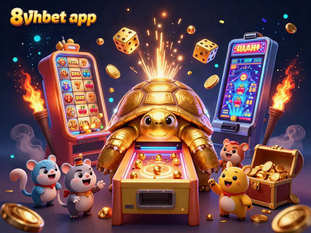 Play the exciting 8xbet app with vibrant visuals and dynamic casino elements.