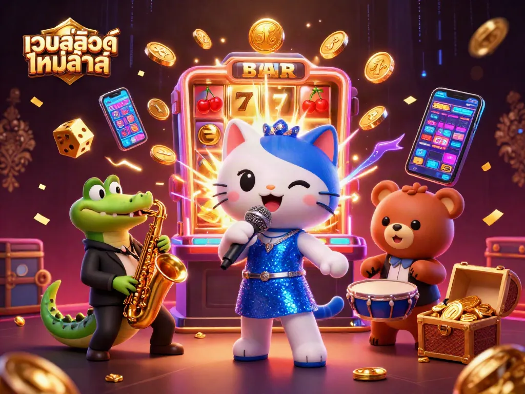 เล่นเกมสล็อตใหม่ล่าสุด พร้อมสนุกไปกับสล็อตจากค่ายชั้นนำในบรรยากาศคาสิโนสุดหรู