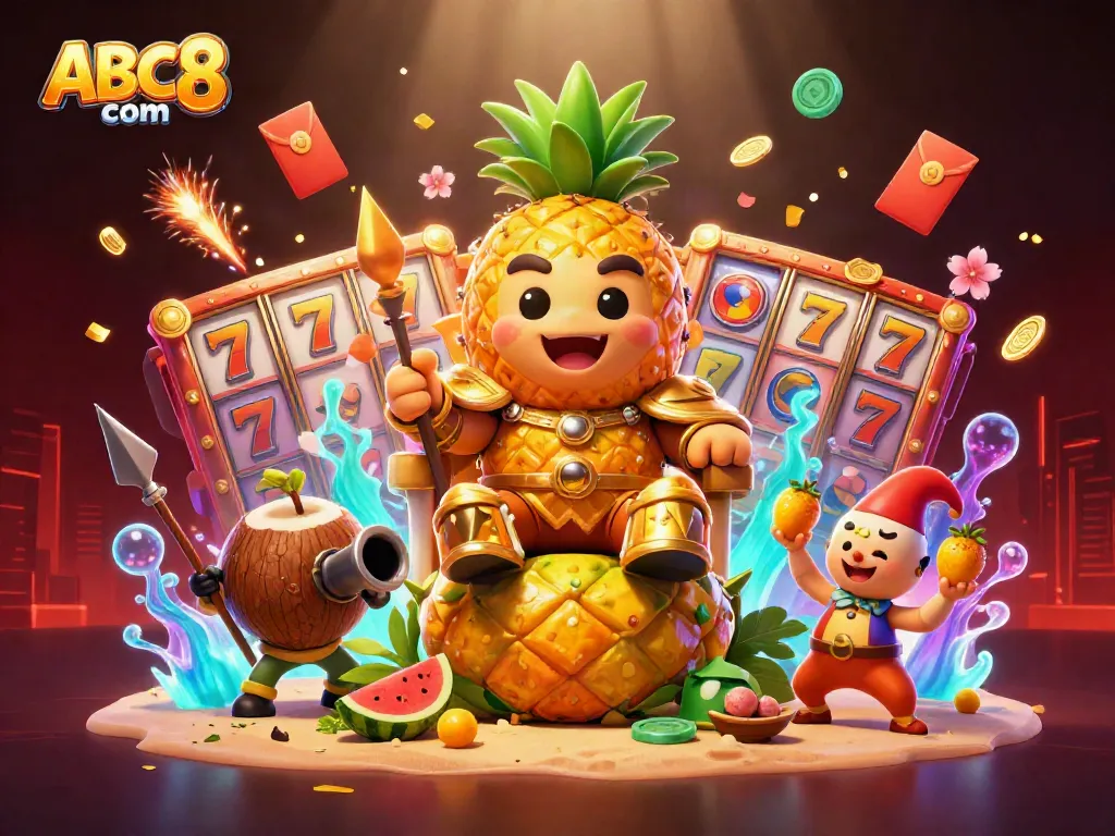 Experience thrilling wins at ABC8 com with a vibrant casino illustration showcasing excitement and adventure.