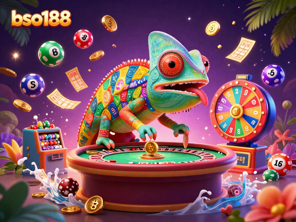 Experience thrilling gameplay with bso188's vibrant casino elements and dynamic characters.