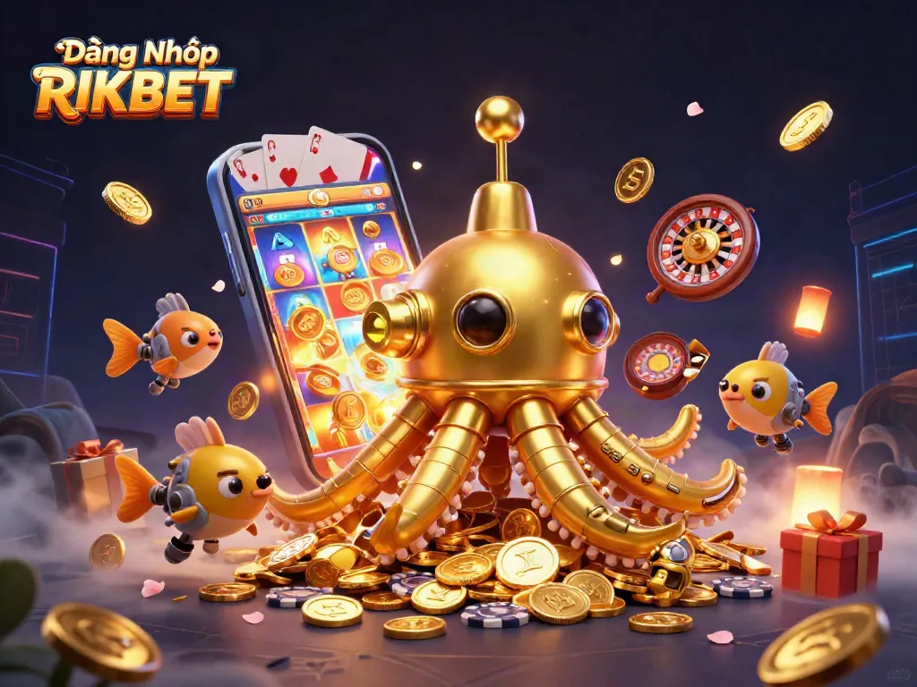Engage in thrilling gaming with Đăng Nhập RIKBET through an exciting 3D underwater casino adventure.