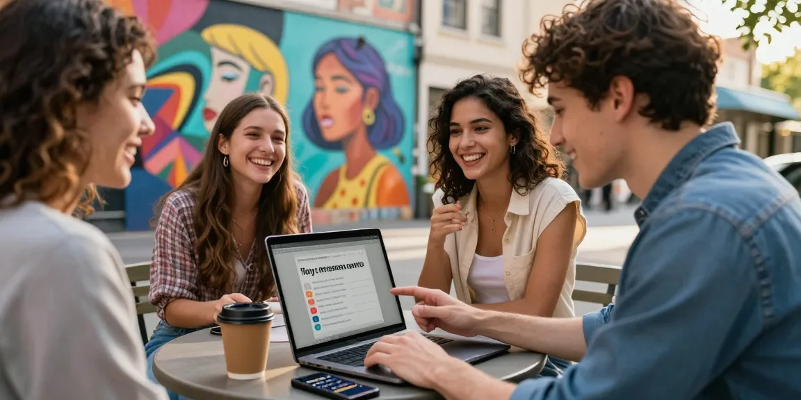 Analyzing the test of attractiveness while enjoying a casual day out with friends.