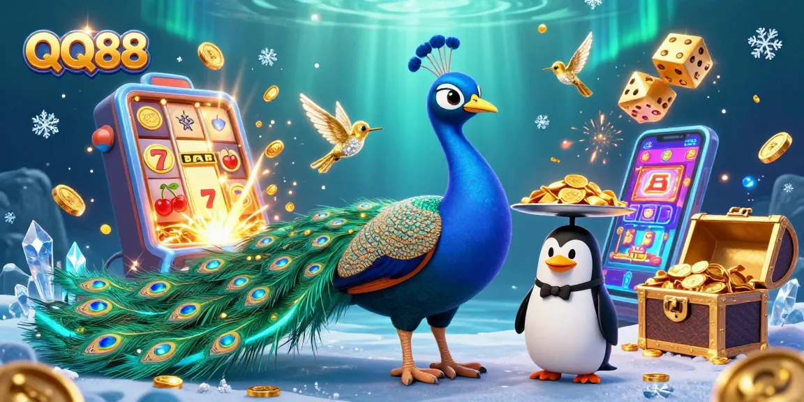 Play thrilling slot games at QQ88 with exciting characters and jackpot winnings.
