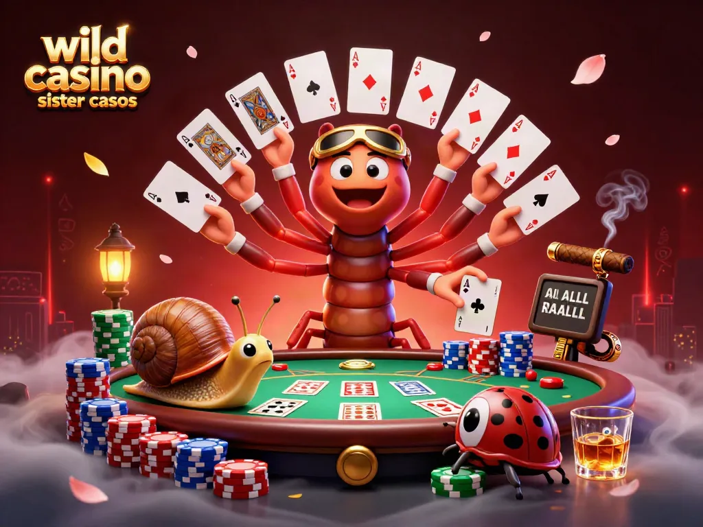 Experience dynamic gameplay with wild casino sister casinos featuring interactive characters and vibrant casino elements.