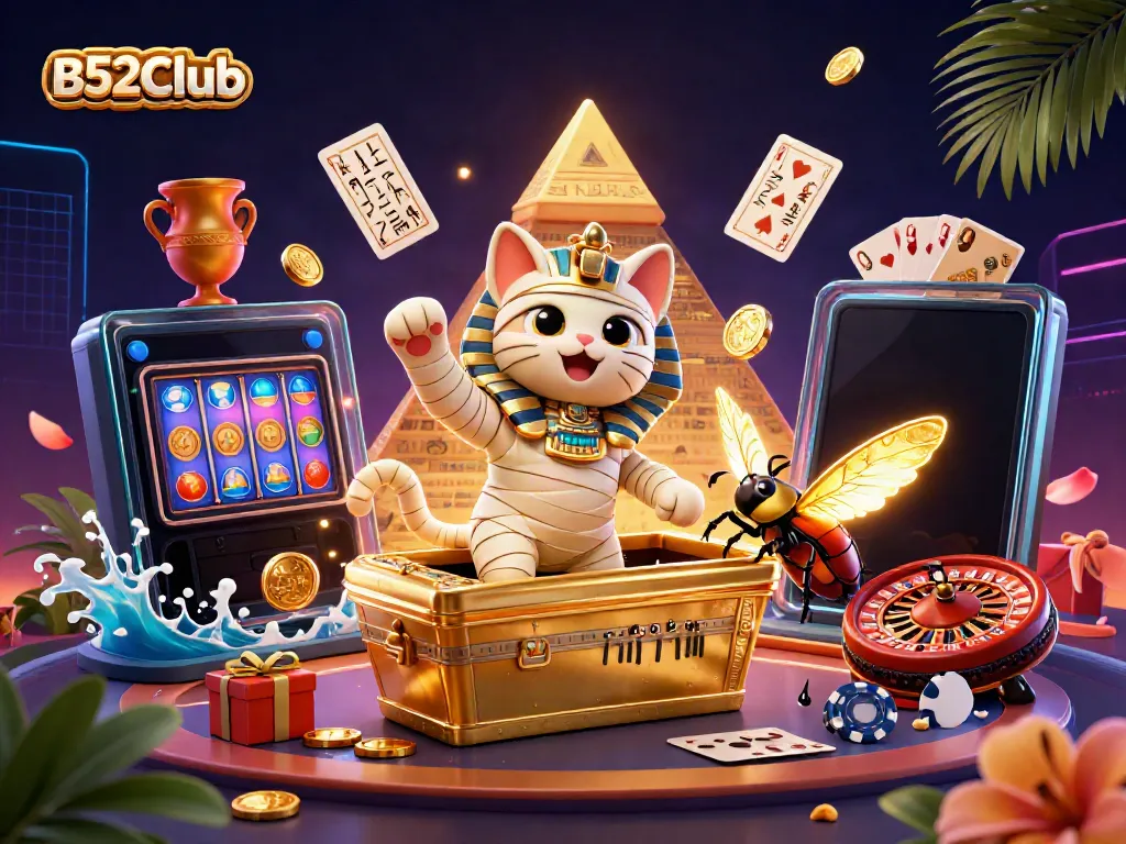 Win big at B52Club with our thrilling casino games, featuring vibrant characters and dynamic play!