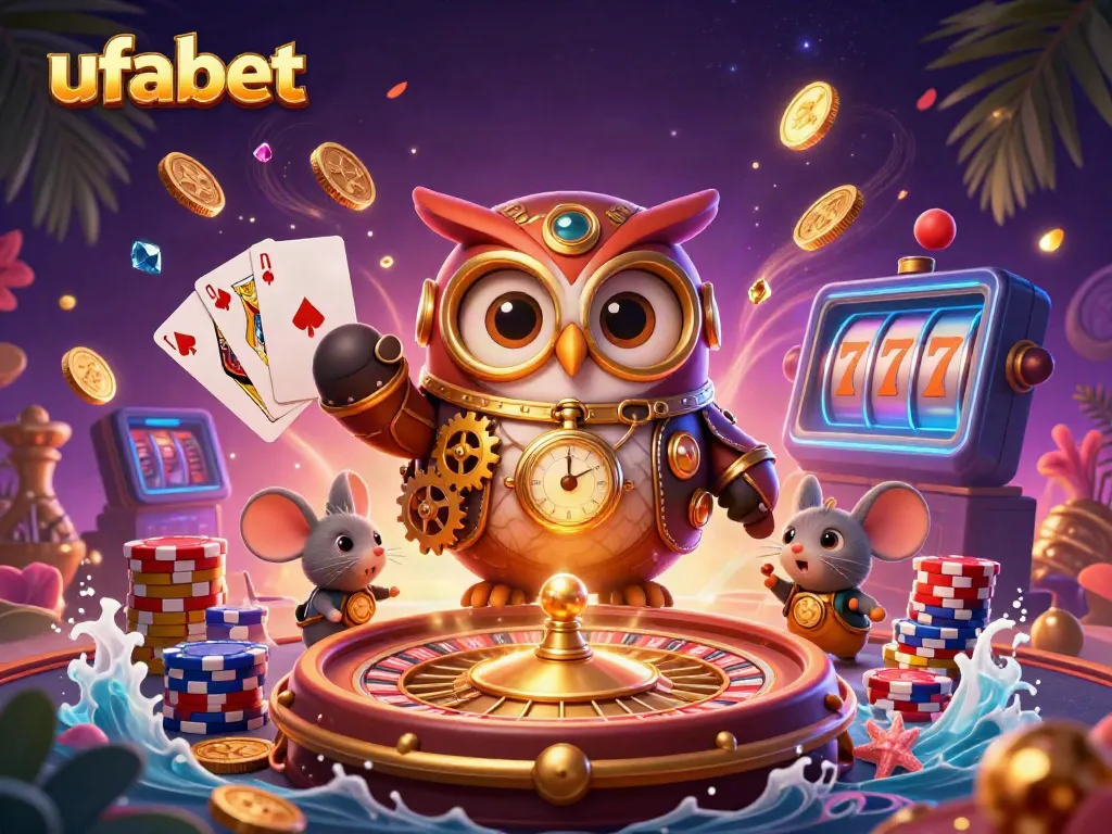 สนุกกับเกมคาสิโนออนไลน์ ufabet ผ่านภาพการ์ตูนที่เต็มไปด้วยสีสันและความตื่นเต้น